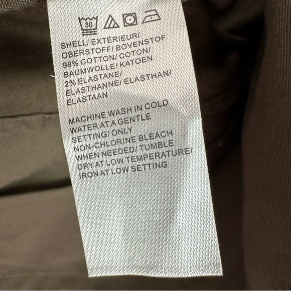 Lord & Taylor Army Green Open Front Fashion Jacket Size Medium - Picture 10 of 12